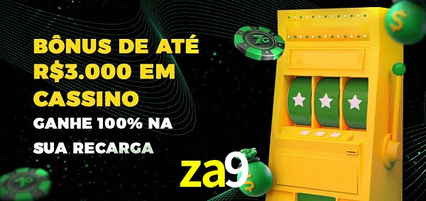 za9 melhor bônus de depósito